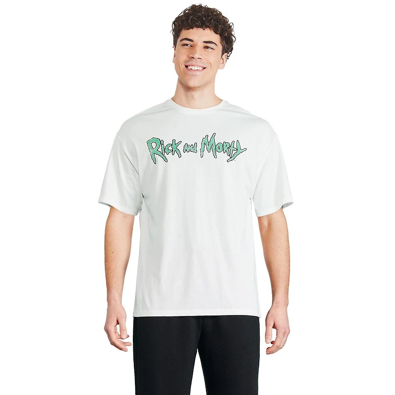 Rick and Morty Men's Drop Shoulder Tee