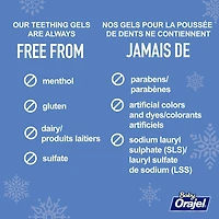 Baby Orajel Cooling Gels for Teething, Daytime & Nightime Twin Pack, Twin Pack, Daytime & Nightime Gels