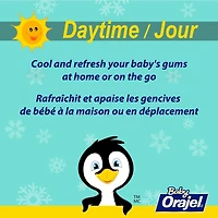Baby Orajel Cooling Gels for Teething, Daytime & Nightime Twin Pack, Twin Pack, Daytime & Nightime Gels
