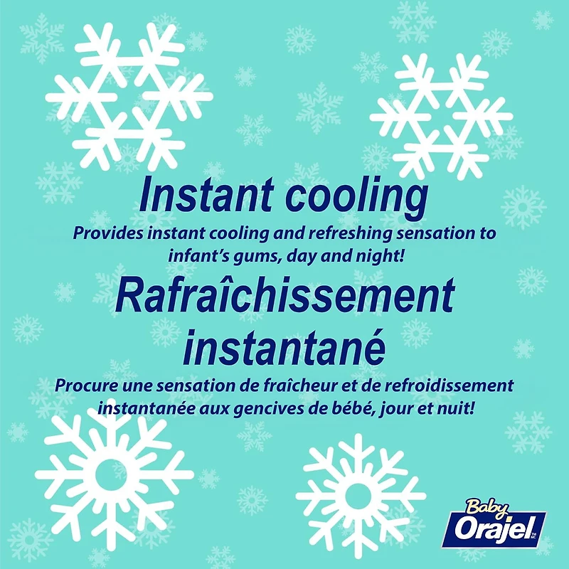 Baby Orajel Cooling Gels for Teething, Daytime & Nightime Twin Pack, Twin Pack, Daytime & Nightime Gels