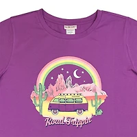 PINK CLOSET T-shirt grande taille à manches courtes pour femme