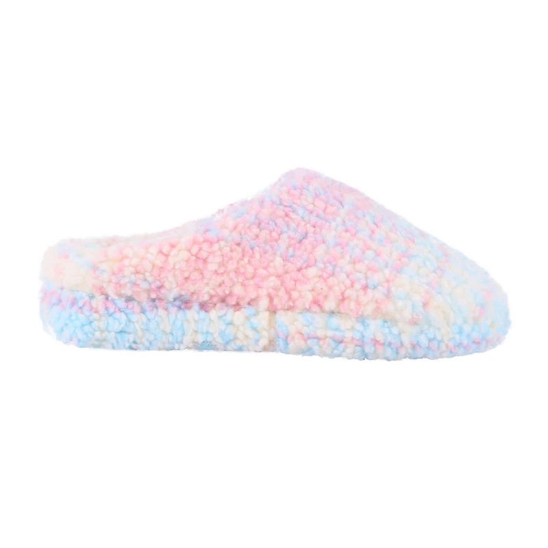 Pantoufles à capuche IsotonerMD Sassy en tissu berbère pour femmes