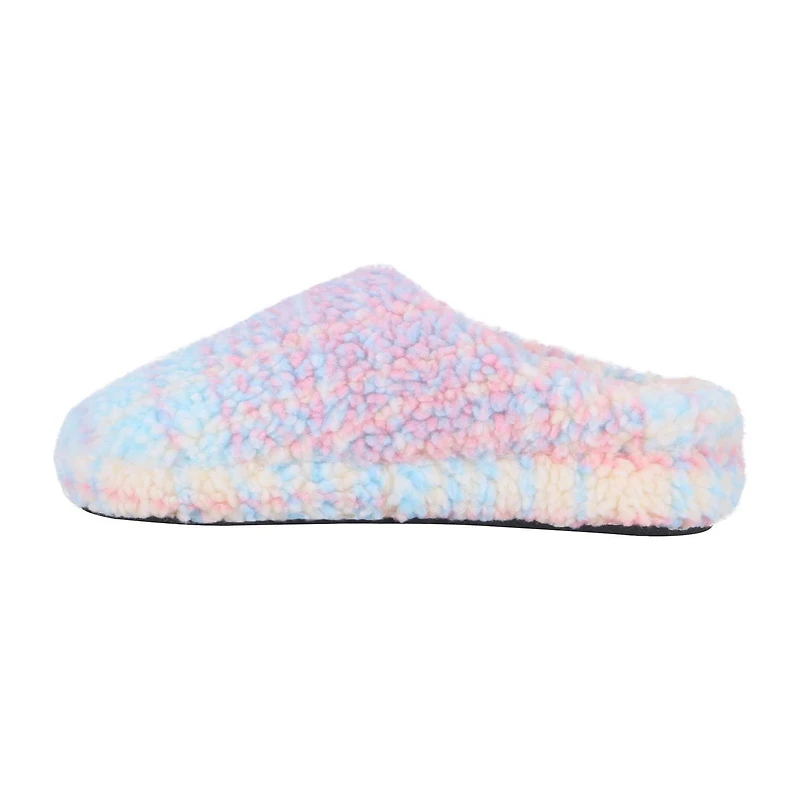 Pantoufles à capuche IsotonerMD Sassy en tissu berbère pour femmes