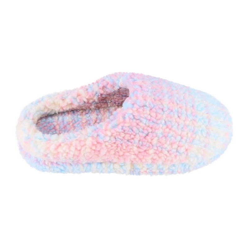 Pantoufles à capuche IsotonerMD Sassy en tissu berbère pour femmes