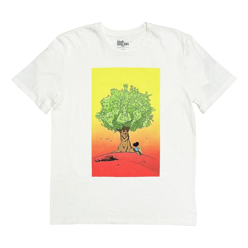 The Blak Brush Gender Inclusive Tree Of Heroes Short Sleeve T-Shirt