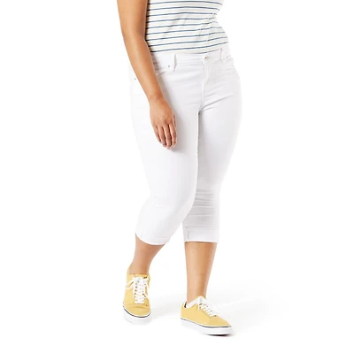 Levi Strauss Signature™ Women's Mid Rise Capris (Online only), Available sizes: 2 - 28