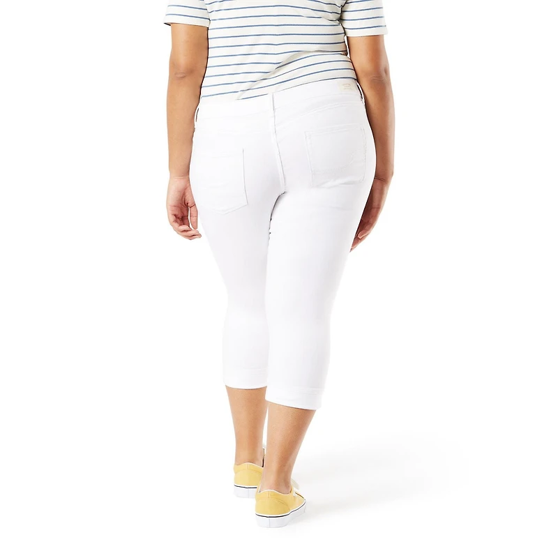Levi Strauss Signature™ Women's Mid Rise Capris (Online only), Available sizes: 2 - 28