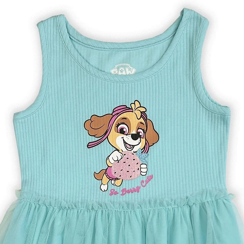 Paw Patrol Girls sleeveless Tutu dress