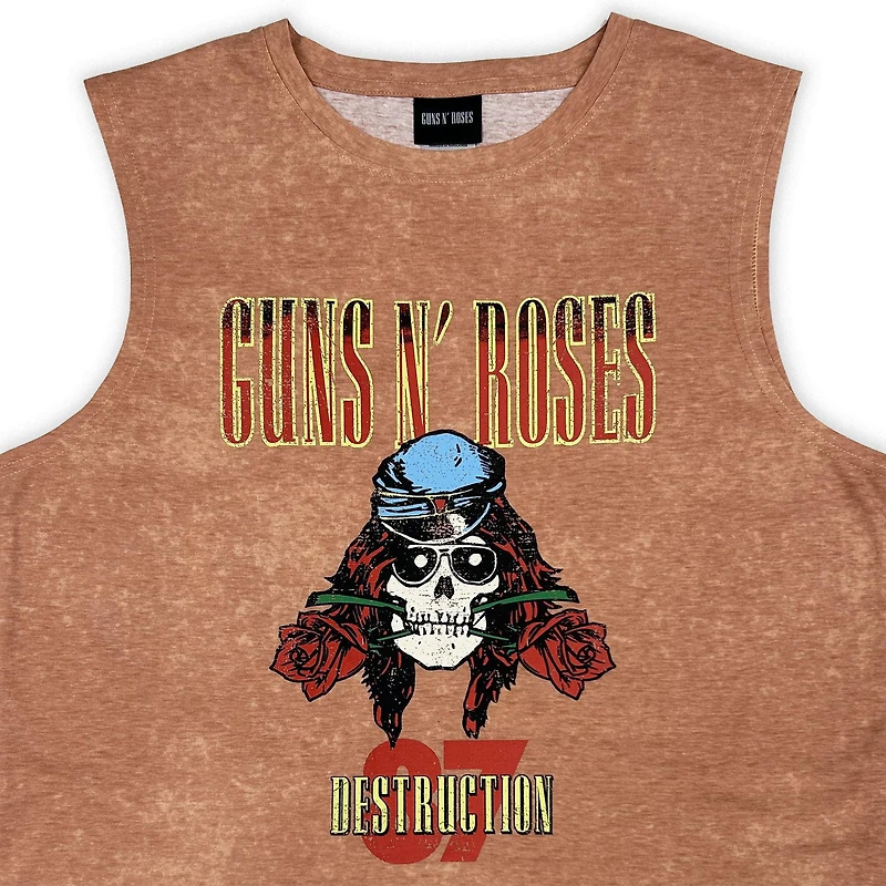 Guns N' Roses Débardeur musculaire surdimensionné pour femme