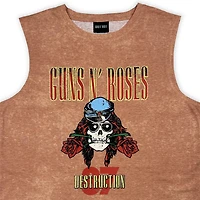 Guns N' Roses Débardeur musculaire surdimensionné pour femme