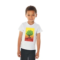 The Blak Brush Kids Tree Of Heroes Short Sleeve T-Shirt