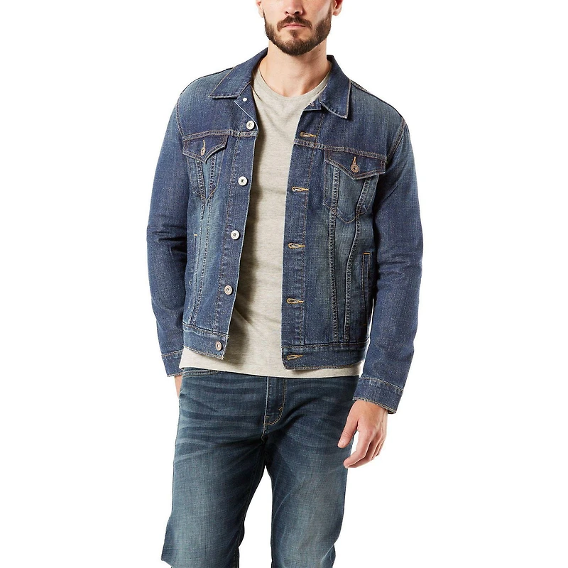 Levi Strauss SignatureMC Blouson camionneur pour homme Tailles offerte : P – TTG