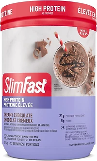 SlimFast Advanced Nutrition Smoothie Creamy Chocolate Meal Replacement Shake Mix