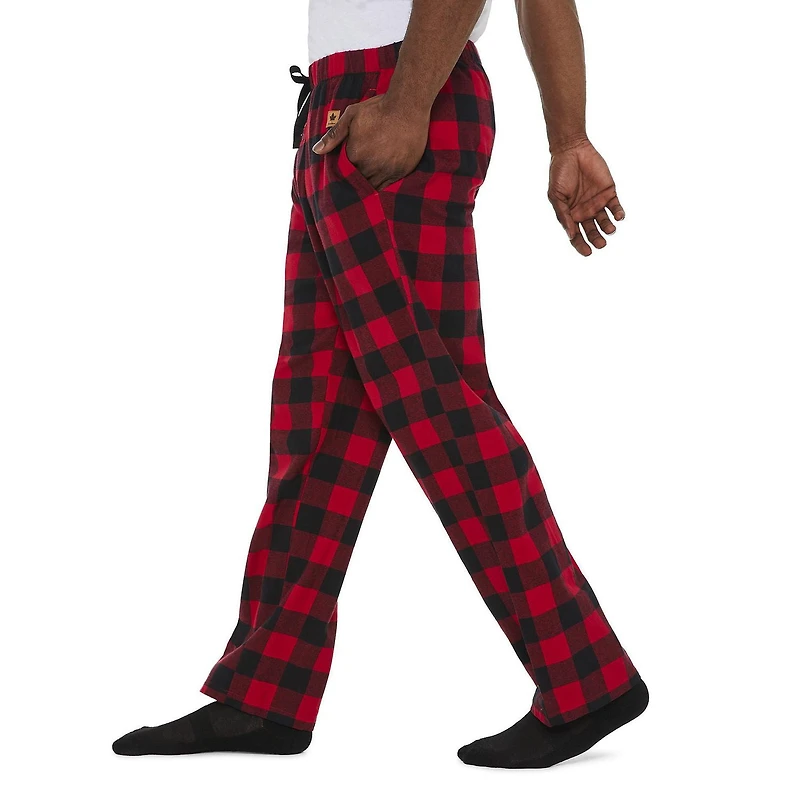 Pantalon de pyjama en flanelle Canadiana pour hommes