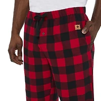 Pantalon de pyjama en flanelle Canadiana pour hommes
