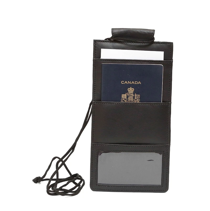 Ashlin® Designer | Kentucky Passport Lanyard Wallet | Tuscany Cowhide