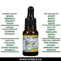 Pure-lē Natural Baby Vegan Vitamin D2  Drops