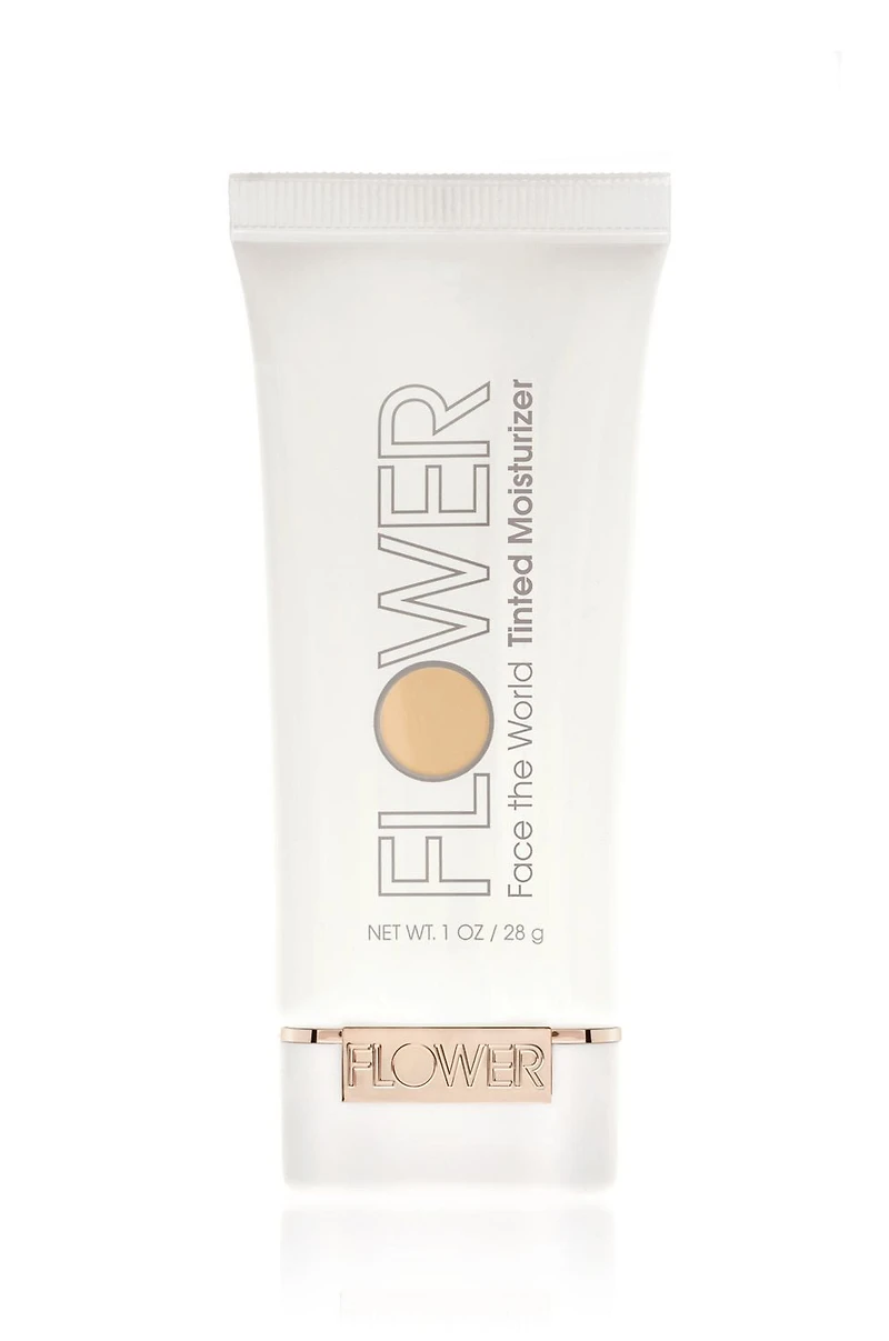 FLOWER Face The World Tinted Moisturizer