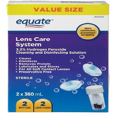 Equate Value Size Lens Care System