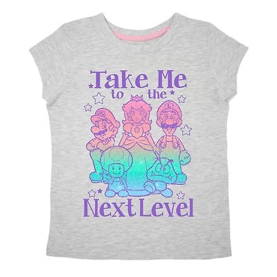 Nintendo Girl's Short Sleeve T-Shirt