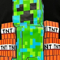 Minecraft Boys Creeper Stockpile Short Sleeve T-Shirt