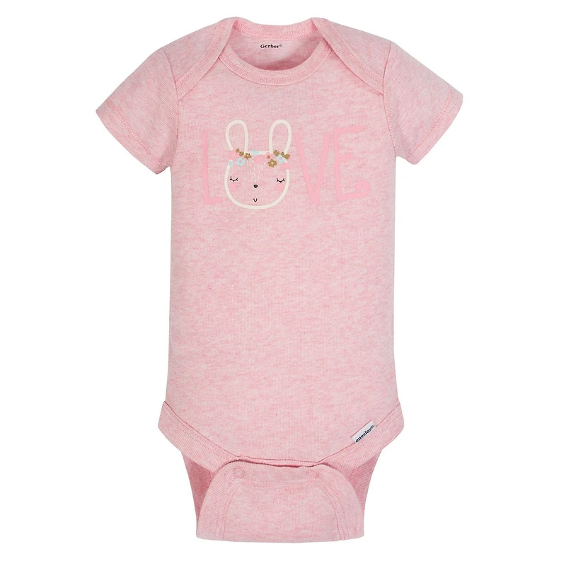 Gerber® Petites filles Ensemble de 3 pièces biologique- Rose