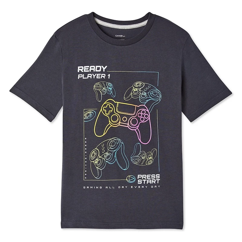 T-shirt avec imprimé graphique George pour garçons