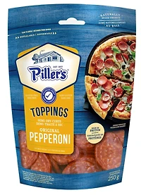 Piller's Toppings Pepperoni, 250 grams