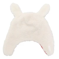 FlapJackKids - Baby, Toddler, Kids, Girls Reversible Sherpa Fleece Hat - Double Layered - Bunny/Deer