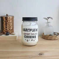 11oz Bougie parfumée au mélange de soya