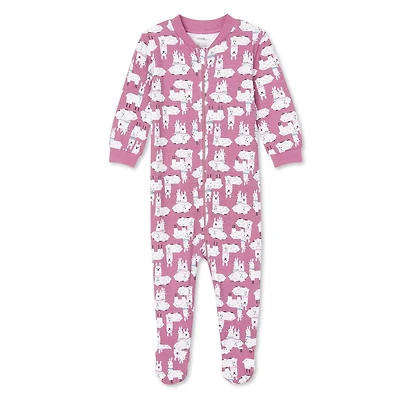 George Baby Girls' Full-Zip Sleeper