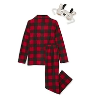 Canadiana Boys' Family Program Pajamas 3-Piece Set