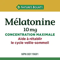 Mélatonine 10 mg format économique 120 comprimés