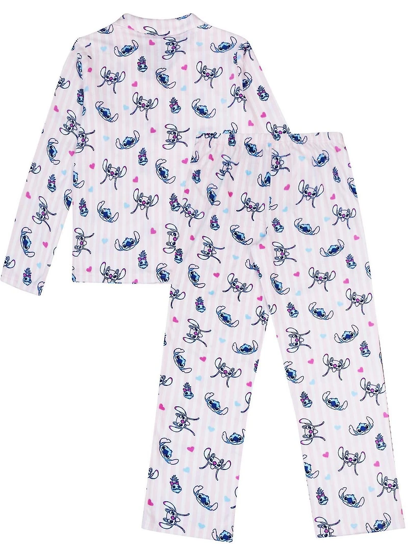 LILO&STITCH - Knit Sleep 2 Piece PJ set - Kids - Girls, SIZE : XS-L