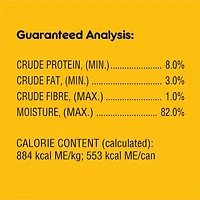 Nourriture humide pour chiens adultes PEDIGREE Coupes de choix en sauce avec bœuf véritable 630g