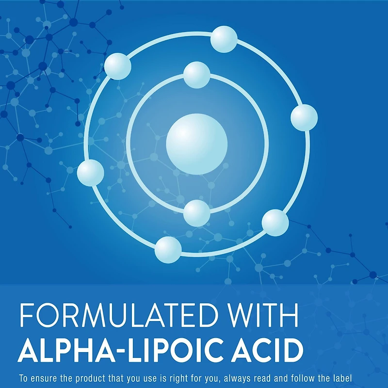Nervive Santé des nerfs, pour le système nerveux, acide alpha-lipoïque, ALA, vitamines B1-thiamine, B6, B12, supplément de 30 jours, 30 unités