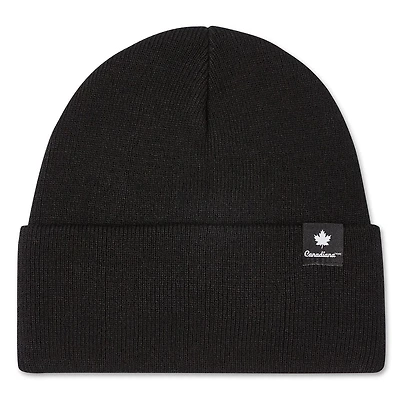 Bonnet avec revers Canadiana unisexe