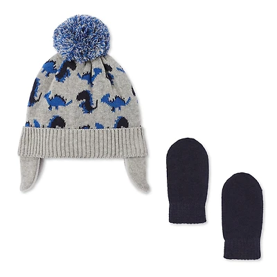 George Baby Boys' Hat and Mittens 2-Piece Set