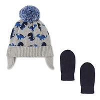 George Baby Boys' Hat and Mittens 2-Piece Set