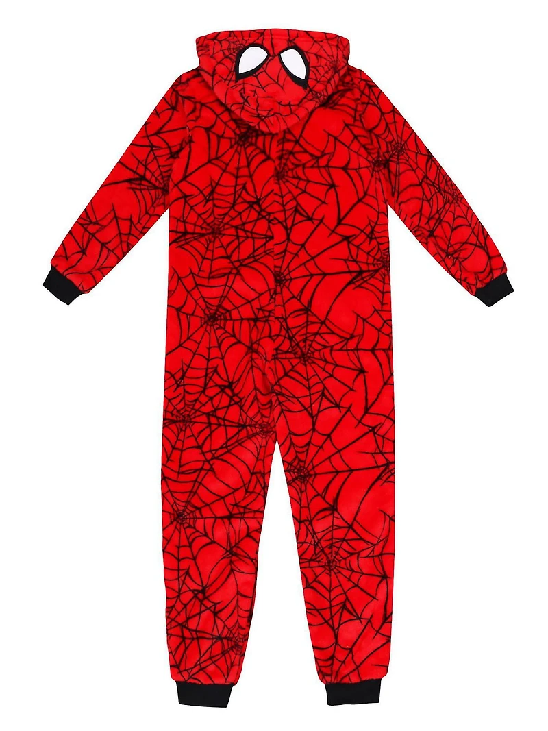 SPIDER-MAN - Pyjama 1 pièce en tricot - Enfants