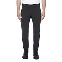 Dark Black Men's Cargo Jogger Strech Pant, Sizes 30-40