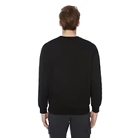 Chandail col rond à manches longues Dark Black