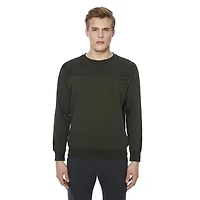 Chandail col rond à manches longues Dark Black Tailles P-TTG