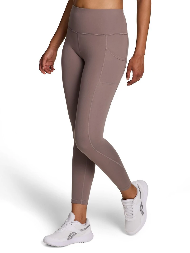 Reebok Women's Everyday Highrise 7/8 Legging With Pockets 25" Inseam, Sizes XS-2XL