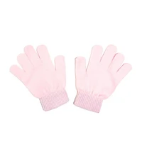 Justice™ Brand Pearl Embellished Knit Hat with Matching Knit Scarf and Gloves 3 Piece Set