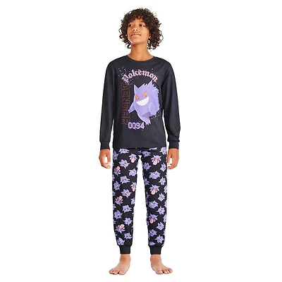 Pyjama 2 pièces Pokémon pour garçons Tailles TP–TG