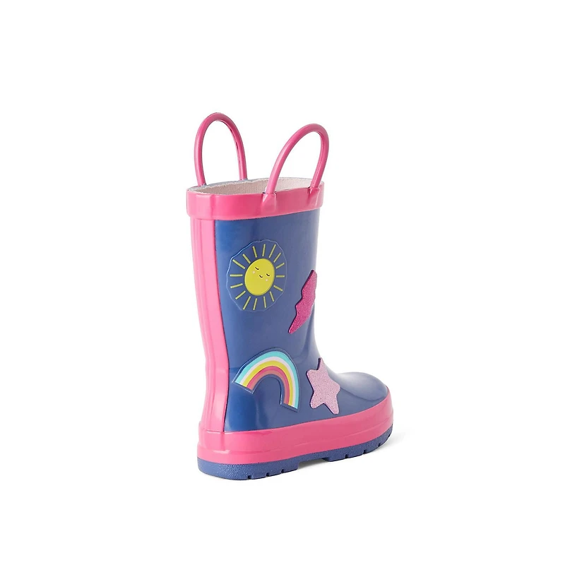 Bottes de pluie en caoutchouc George pour petites filles