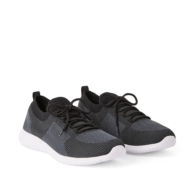 Athletic Works Men's Knit Sneakers, Sizes 7-13