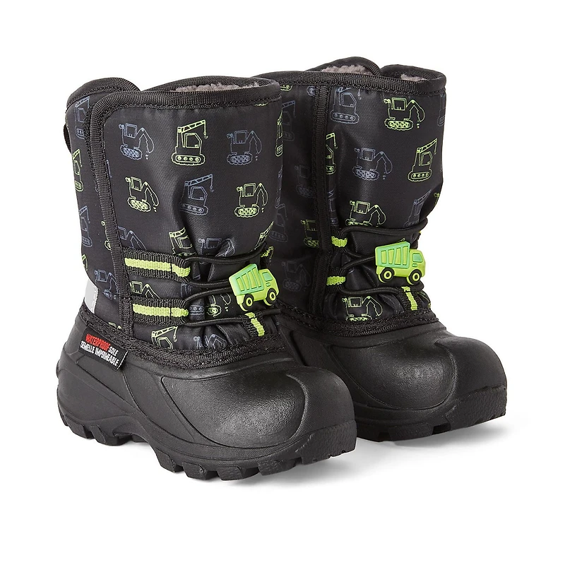 George Toddler Boys' Winter Boots, Sizes 4-10