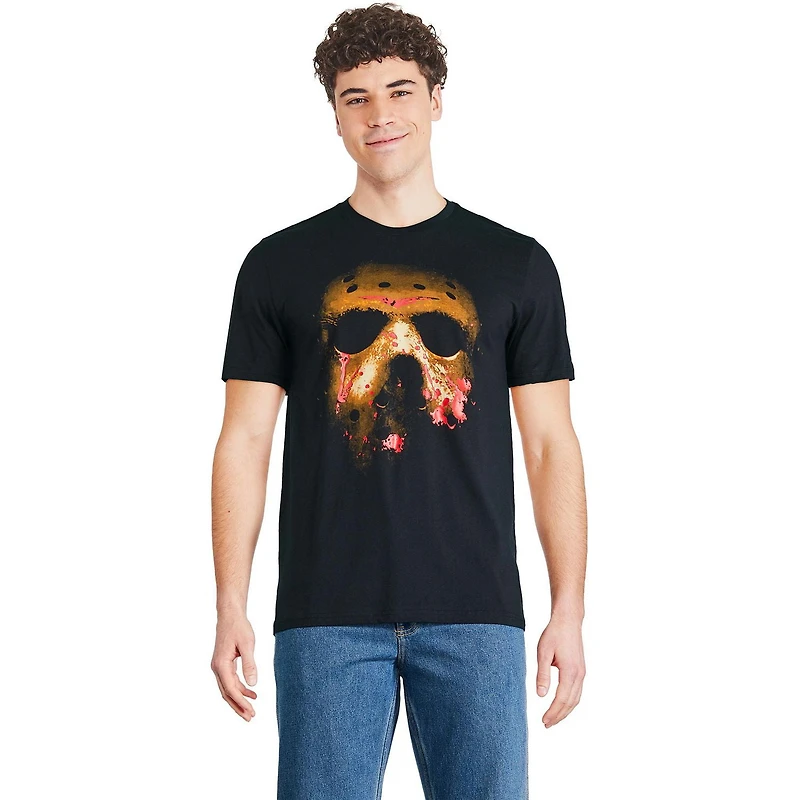 T-shirt à manches courtes Vendredi 13 pour hommes Tailles P-TG